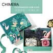 CHIMERA hair accessories gift box hair ring hair clip side clip 3 sets of color mixing