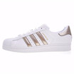 Adidas Clover Men&Women Skateboard Shoes White Gold Non-slip Wear Resistant Balance