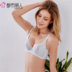 City Beauty 18 spring&summer new collection bra thin bra warm sexy printed lace bra ladies 2B8312 skin color 3680C cup