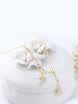 ONICE 925 Sterling Silver Chain Bracelet with Star&Moon Accented with Zircon WQL004