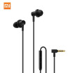 Xiaomi QTEJ03JY In-Ear Earphones 2 Moving Iron Coil Dynamic 35mm Noise Cancelling Stereo Earphone Wired Control With MIC