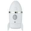 TOMNEW 135ML Mini Cool Air Humidifier USB Portable Ultrasonic Cute Rocket Air Diffuser with Cool LED Light for Home Office Car