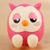 Shouyou cute owl creative mobile phone holder piggy bank birthday gift lazy bed support JD-SN-60 pink