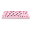 AKKO Ducky Zero 3087 cherry shaft mechanical keyboard 87 key original cherry axis PBT side engraved pink green axis game keyboard wired keyboard