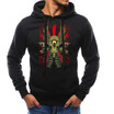 Print Brand Clothing Men Fashion Streatwear Fleece Pullover Top Quality Mens Hoodies Sweatshirts Male Youth Pullover