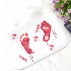 Creative Foot Blood Stains Pattern Antiskid Floor Mat