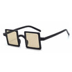 SHAUNA Fashion Candy Color Women Small Square Sunglasses Metal Hinge UV400