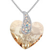 New Truly In Love Pendant Necklace Made With Austrian Crystals From Swa Elements With Thin Box Chain For Women Gift 25311
