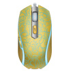 Thunderbolt Rapoo V210 Power gaming mouse game mouse wired mouse Notebook mouse Tu Hao gold flames version