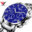 Relogio Masculino NIBOSI 2018 Mens Watches Top Brand Luxury Watch Men Casual Date Business Male Wristwatches Clock Montre Homme