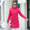 2018 New Arrival Winter Cotton Long Fashion Jacket Female Slim Down Cotton Coat