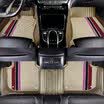 Wufu Jinniu car mats stars series all surrounded by large car special custom double leather waterproof colorful super elastic silk mats elegant meters