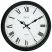 BBA wall clock living room creative clock modern minimalist quiet home retro European bedroom quartz clock Q7272 Roman word classic black