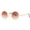 SHAUNA Fashion Women Small Super Round Sunglasses Retro Men Clear Red Lens Glasses UV400