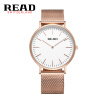 READ R2018 mens watch simple two-pin import quartz movement ultra-thin mens watch Water Resistant fashion watch & watch