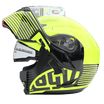 AGV helmet COMPACT summer wide angle ventilation&breathable face helmet running helmet Italy motorcycle racing helmet Odax AUDAX fluorescent yellow gray L