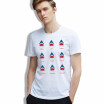 Harajuku T-shirt Kawaii Sharks Spoof Popular Ulzzang T Shirt O Neck Casual Mens Clothing