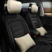 Wufu Jinniu car headrest waist Mercedes-Benz S-class Maybach Audi BMW neck pillow four seasons universal seat pillow neck pillow waist pad light beige