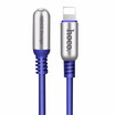 HOCO 24A Zinc Alloy 90 Degree USB Cable for Apple Lightning iPhone iPad OTG Fast Charging Original Charger Wire Data Sync