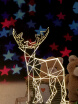 AINA red blue&purple milu deer night light