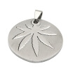 Hpolw green leaf pendant fashion jewelry boutique - with 23 inches chain