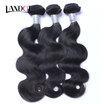 8A Filipino Body Wave Virgin Hair 3 Bundles Lot 100 Human Hair Weave Unprocessed Filipino Remy Hair Extensions Natural Black 1B