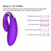 Waterproof Wireless Remote Control USB Rechargeable Daul Vibrator Sex Toys For Women G Spot Clitoral Stimulate Messager Vibrator