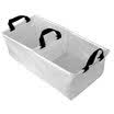Road passenger AceCamp collapsible portable basin self-driving camping equipment outdoor wash basin bucket double grid 1710