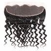 HCDIVA Peruvian virgin Human Hair Closure Loose Wave Lace Frontal ear to ear 134 inch Free Part Free shipping