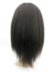 Soft human hair 12"-22" Kinky Straight Lace Front Wigs Brazilian Human Remy Hair Front Lace Wig