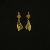 Golden Flower wing Earrings Lovers give Gift Earrings