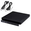 Ranura en USB 30 Interfaz SATA Portátil Notebook CD DVD RW Quemador Unidad ROM Estuche externo Caja Caddy No Controlador óptico 95mm