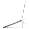 iQunix L-Stand notebook stand simple fashion aluminum notebook computer cooling bracket for Apple millet notebook&other 17 inch&below