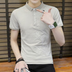 DaMaiZhang Brand Clothing New Men Polo Shirt Business Casual Prited male Fashion shirt Short Sleeve Breathable Tshirt