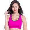 Snow flying sports bra vest style fitness running without steel ring bra gathered bra X7804 orange red XL