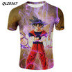 Multi-style Seven Dragon Ball Anime Print T-shirt Mens Fashion Short-sleeved Casual T-shirt Summer Cool Cotton T-shirt