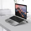 IKEA notebook soporte ajustable oficina de escritorio multifunción aumentar accesorios para notebook ajuste de velocidad múltiple soporte de aluminio A23SV