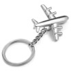 Classic 3D Plane Design Keychain Metal Airplane Keyring