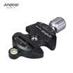 Andoer DM-55N Professional Disco universal Aleación de aluminio Abrazadera de liberación rápida Perilla Tipo 14 "& 38" Agujero de tornillo Compatible para Arca