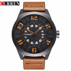 2017 New CURREN Watches Men Fashion Luxury Man Sport Clock Male Military Wristwatch Leather Quartz Watch Relogio Masculino 8258