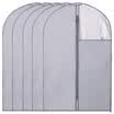 Herb Garden Oxford cloth dust cover storage bag water laundry sorting bag hanging bag medium 5 blue gray