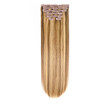 BHF Hair Clip In Hair 613 Blonde Straight Brazilian Clip In Human Hair Extensions 20" 7PcsSet120G 1B 2