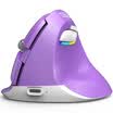 Colorful M618mini wireless mouse Bluetooth mouse dual mode charging wireless mute mouse office laptop ergonomic vertical photoelectric vertical small mouse aurora purple
