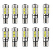 10PCS car bulb w5w white license plate light width lamp