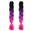 2T 3T Jumbo Braids Hairstyles Hair For Russian Women Colors Synthetic Braiding Hair