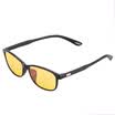 BOMBARDIER Bombardier Challenger Neutral Black Frame Yellow Lens Goggles BR201601