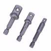 3PCS 14 pulgadas Hex Power Drill Driver Socket Bar Wrench adaptador de extensión Set para destornillador eléctrico