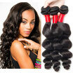 CLAROLAIR Hair 3pcs Virgin Hair Loose Human Hair Bulk Extension Brazilian Loose Wave Unprocessed Virgin Brazilian Hair