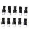 Car led small light bulb t10 width lamp license plate light reading light modified indoor light multi-color spare light