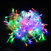 JULELYS 10M 30M 50M 100M LED String Lights Fairy lights Christmas Garland Holiday Lights Decoration For Wedding Party Home Room